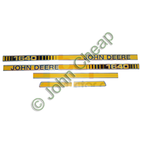 1640 Decal set
