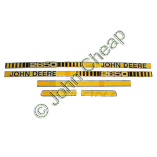2650 Decal set