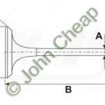 Inlet valve (x4) Standard - R89219x4 - Image 2