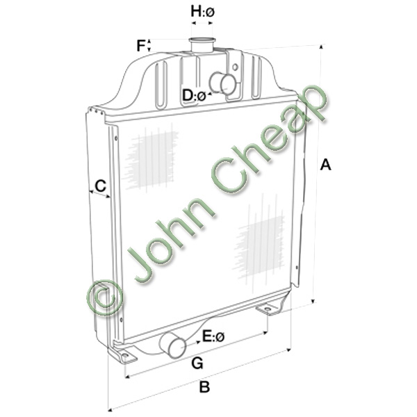 Radiator - AL66766