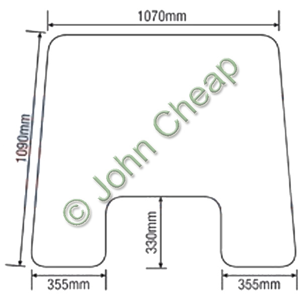 Windscreen - AL71287 & L59466