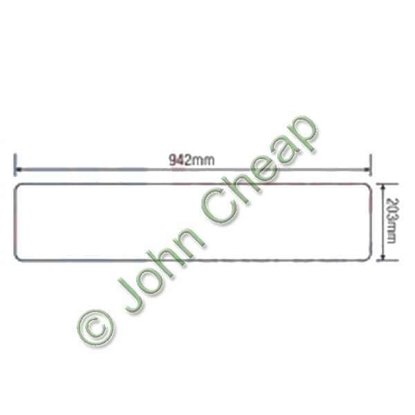Lower rear glass - L57285
