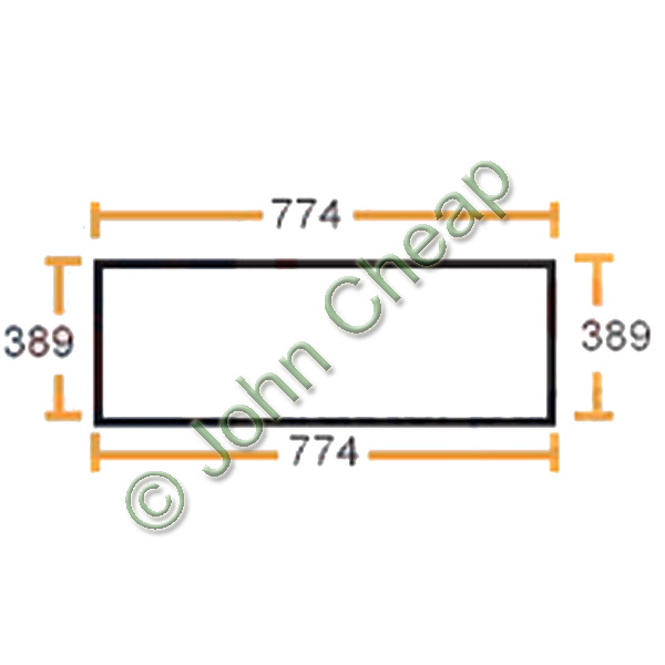 Lower rear glass - RT6005002917