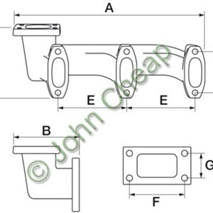 Exhaust manifold - T20249